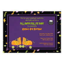 Invitation de partie de rouleau d'anniversaire de 