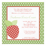 invitation de pièce d'anniversaire de fruit de fra