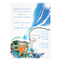 Invitation de poissons d'étoile