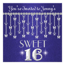 Invitation de POURPRE du BONBON 16 au papillon BLI