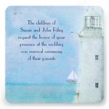 Invitation de renouvellement de voeu de phare