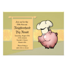 Invitation de rôti de porc