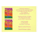 Invitation de service de matin (grand rectangle)