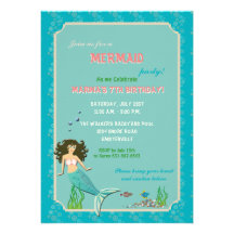 Invitation de sirène de réception au bord de la pi