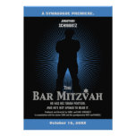 Invitation de star de cinéma de Mitzvah de barre d