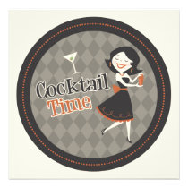 Invitation de temps de cocktail invitations