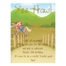 invitation de thème d'anniversaire de enfant de co