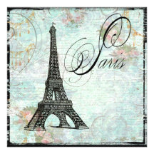 Invitation de Tour Eiffel d'Eiffel de visite de La
