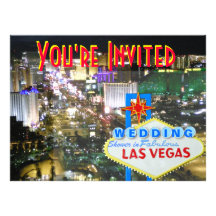 Invitation de wedding shower de Las Vegas