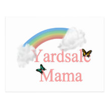 Invitation de Yardsale Carte Postale
