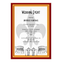 Invitation d'événement de mariage de la Nouvelle-O