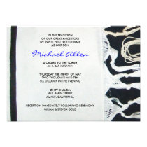 Invitation d'invitation de bat mitzvah de barre de invitations