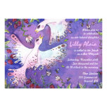 Invitation d'invitation de bat mitzvah d'oiseaux e