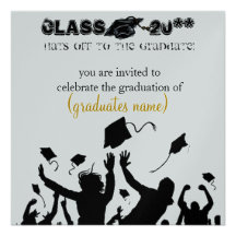 Invitation d'obtention du diplôme