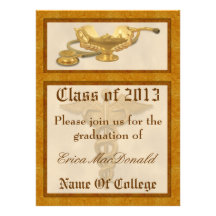 Invitation d'obtention du diplôme de soins