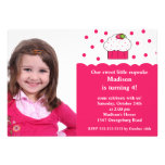 Invitation douce d'anniversaire de photo de petit 