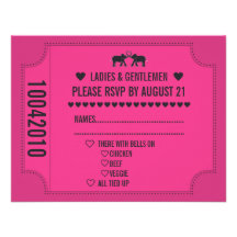 Invitation du billet RSVP de carnaval