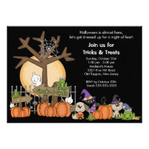 Invitation ÉFFRAYANTE de partie de Halloween de sc