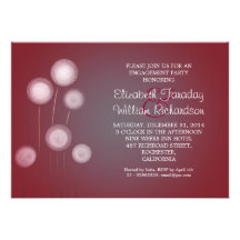 invitation élégante de partie de fiançailles