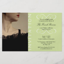 Invitation en bon état élégante de nouveau produit prospectus