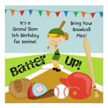 Invitation fait sur commande d'anniversaire de bas