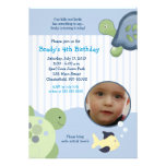 Invitation faite sur commande d'anniversaire de la