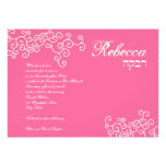 Invitation faite sur commande de bat mitzvah de Re
