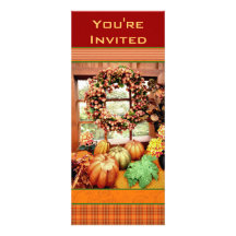 Invitation faite sur commande de dîner de Thankgiv