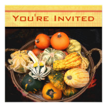 Invitation faite sur commande de dîner de Thankgiv