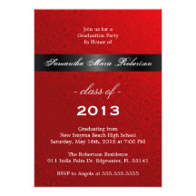 Invitation faite sur commande mignonne d'obtention
