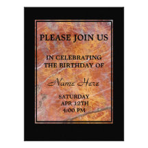 Invitation - fête d'anniversaire