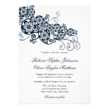 Invitation floral élégant vintage de mariage de Pa
