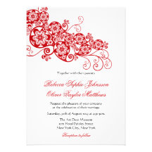Invitation floral élégant vintage de mariage de Pa