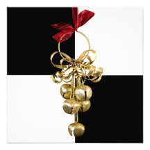 Invitation formelle de Bells de Noël