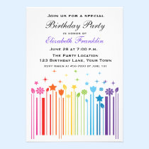 Invitation gaie de partie invitations