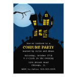 Invitation hantée de Halloween de maison invitations
