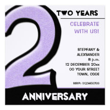Invitation idiote d'anniversaire de lavande du num
