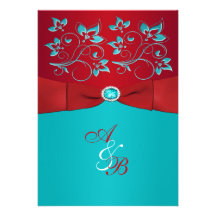 Invitation IMPRIMÉ floral de mariage de ruban de t