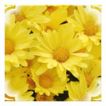 Invitation jaune de mamans