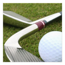 Invitation jouante au golf