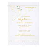 Invitation jumelle de baptême du baptême |