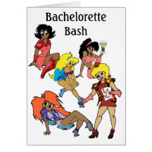 Invitation : Le Bachelorettes Carte