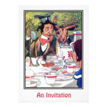 Invitation : Le thé du chapelier fou
