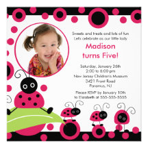 Invitation lumineuse et audacieuse d'anniversaire 