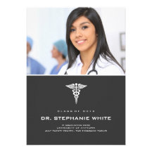 Invitation médicale d'obtention du diplôme de cadu