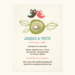 Invitation mignon de baby shower de couples de fam invitations