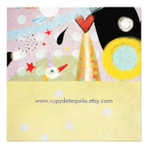 Invitation mignonne 2013 d'amusement de Rupydetequ