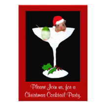 Invitation mignonne de fête de Noël de hamster