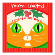Invitation mignonne de partie de Père Noël Père No