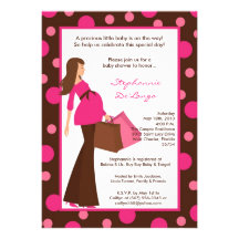 invitation moderne de baby shower de maman de mod 